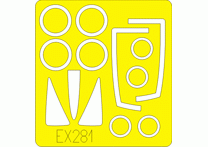 Eduard EX281 F-100C  TRUMPETER 1/48