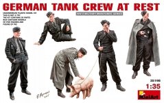 MiniArt 35198 GERMAN TANK CREW AT REST (1:35)