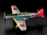 Tamiya 25424 Kawasaki Ki-61-Id Hien (Tony) Silver Color Plated (w/Camo Decals) 1/48