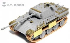 E.T. Model E72-009 WWII German Panther G For DRAGON Kit 1/72