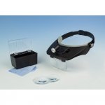 Lightcraft LC1764LED LED Headband Magnifier Kit with Bi-Plate Magnification