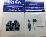 Yahu YMA7214 P-40 E (AZmodel) 1:72