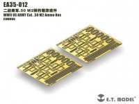 E.T. Model EA35-012 WWII US ARMY Cal. .50 M2 Ammo Box 1/35