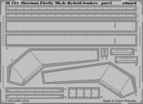 Eduard 36134 Sherman Firefly Mk. Ic Hybrid fenders 1/35 Dragon