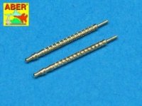 Aber A48 002 Set of 2 barrels for German 7,92 mm MG 17 aircraft machine guns (1:48)