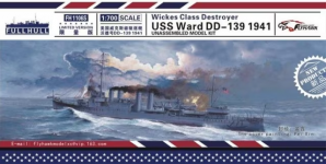 FlyHawk Model FH1106S Wickes Class Destroyer USS Ward DD-139 Limited Edition 1/700
