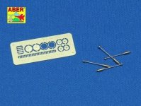 Aber R-28 German width indicator for Sd.Kfz.231; 232; 250; 251 (4 pcs.) (1:35)