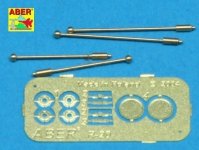 Aber R-20 German with indicators for Sd.Kfz.234 - 4 pcs. (1:35)