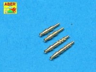 Aber A32003 Set of 4 barrels tips for German 7,92 mm MG 17 aircraft machine guns (1:32)