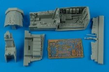 Aires 4402 F-15C Eagle (early v.) cockpit set 1/48 Hasegawa