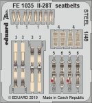 Eduard FE1035 Il-28T seatbelts STEEL 1/48 BOBCAT MODELS