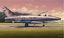 Trumpeter 02840 F-100F Super Sabre (1:48)