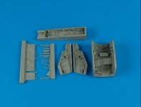Aires 2072 F-100D Super Sabre wheel bay 1/32 Trumpeter