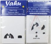 Yahu YMA7238 Typhoon Mk.I (Airfix / Bregun / Pavla / Academy) 1:72