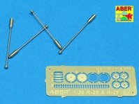 Aber R-29 German width indicator for Sd.Kfz.231; 232 (4 pcs.) (1:35)