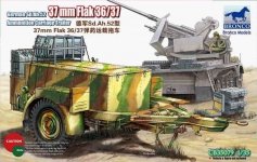 Bronco CB35079 Sd.Ah.52 37mm Flak Ammunition trailer (1:35)