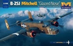 HK Models 01F008 B-25J Mitchell Glazed Nose 1/48