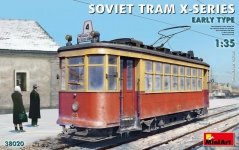 MiniArt 38020 SOVIET TRAM X-SERIES. EARLY TYPE 1/35