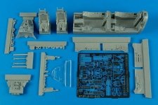 Aires 4546 F-105G Thunderchief cockpit set 1/48 Monogram