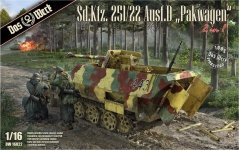 Das Werk DW16022 Sd.Kfz. 251/22 Pakwagen 1/16