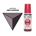 AK Interactive AK17040 GREY SHADOW – QUICK GEN COLOR 18ml