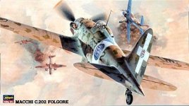 Hasegawa JT32 MACCHI C.202 Folgore (1:48)