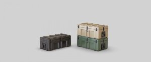 Eureka XXL E-073 Modern US Army PELICAN FTLK-1 Mobile Office Footlocker 1/35