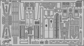 Eduard 48970 F-14D exterior TAMIYA 1/48