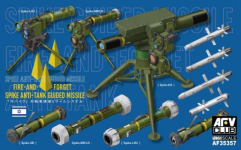 AFV Club 35357 SPIKE Anti-Tank Guided Missile 1/35