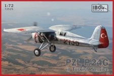 IBG 72525 PZL P.24G in Turkish Service 1/72