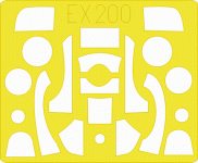 Eduard EX200 P-39/P-400 1/48 HASEGAWA