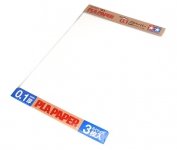 Tamiya 69948 Pla-Paper 0.05 mm B4 Size (364 x 257mm) 4 Pcs.