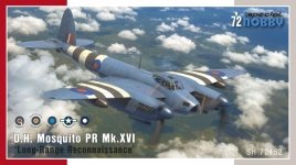 Special Hobby 72452 DH. Mosquito PR Mk.XVI ‘Long-Range Reconnaissance’ 1/72