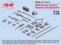 ICM 35638 WWII German Infantry Weapons & Equipment 1/35