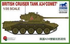 Bronco CB35010SP British Cruiser Tank A34 Comet (1:35)
