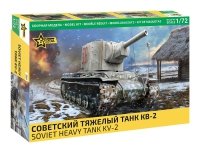 Zvezda 5084 Soviet heavy tank KV-2 1/72