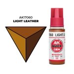 AK Interactive AK17060 LIGHT LEATHER – QUICK GEN COLOR 18ml