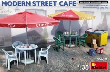 MiniArt 35610 MODERN STREET CAFE 1/35