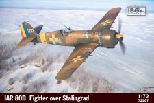 IBG 72567 IAR.80B Romanian Fighter Over Stalingrad 1/72