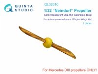 Quinta Studio QL32010 Wooden Propellers Neindorf (Wingnut Wings) 1/32