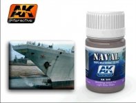 AK Interactive AK305 Streaking Grime For Light Grey Ships