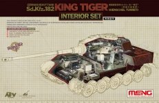 Meng Model SPS-037 Sd.Kfz.182 King Tiger (Henschel Turret) Interior Set 1/35