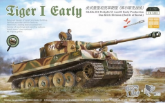 Border Model TK-7203 Tiger I Early Das Reich Division (Battle of Kursk) 1/72