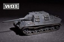 Trumpeter 07166 German JagdTiger with 88mm /L71 1/72
