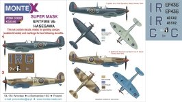 Montex K32345 SPITFIRE VB 1/32