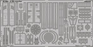 Eduard 48663 A-7D exterior 1/48 Hobby Boss