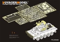 Voyager Model PE35948 Modern US M551 Sheridan Airborne Tank (Vietnam War) For TAMIYA 35365 1/35