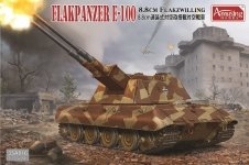 Amusing Hobby 35A016 Flakpanzer E-100 8.8cm Flakzwilling (1:35)