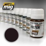 AMMO of Mig Jimenez 1506 BROWN FOR DARK GREEN 35ml