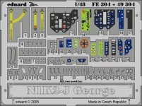Eduard FE304 N1K2-J George 1/48 Hasegawa